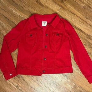 Old Navy Red Corduroy Jacket